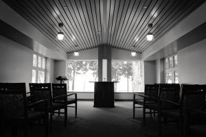 Chapel inside Brevillier Village.